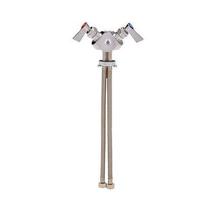 Single Deck, Dual Control Valve, Lever Handles, Swivel Outlet, Swivel Stems