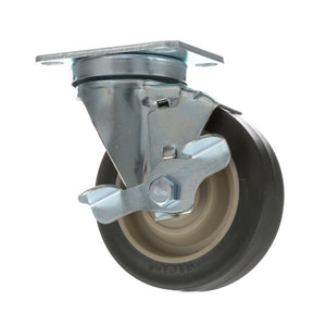 plate mount caster