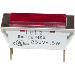 red signal light