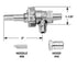 S4626-002 - PUSH TO TURN BURNER VALVE