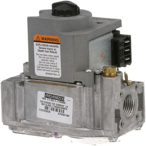 NAT/LP, 1/2" FPT IN/OUT, PILOT OUT ONLY 3/16" CCT.
150,000 BTU, 24 V.