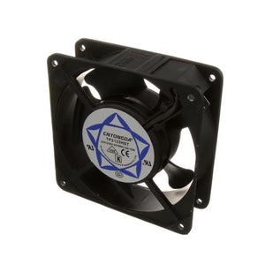 AXIAL FAN, 220-240V, 2700/3100 RPM, 50/60Hz, 0.14/0.12AMP,
4-11/16" X 1-1/2", 4-1/8" HOLE CENTERS