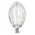 S76-1244 - WIRE WHIP - S/S FOR 30 QT.