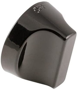 BLACK OPEN BURNER KNOB