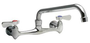 COMMERCIAL 8-INCH WALL MOUNT FAUCETS