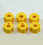 ROBERTSHAW 4590-604 - SLIP-FIT DIAL KNOBS YELLOW. IMAGE IS FOR REFERENCE ONLY - SOLD IN UNITS OF 1 FOR $1.49 EACH.
