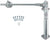Kason 1097 Spring Action Door Closer, 1 5/8 Inch Offset, 11097000004